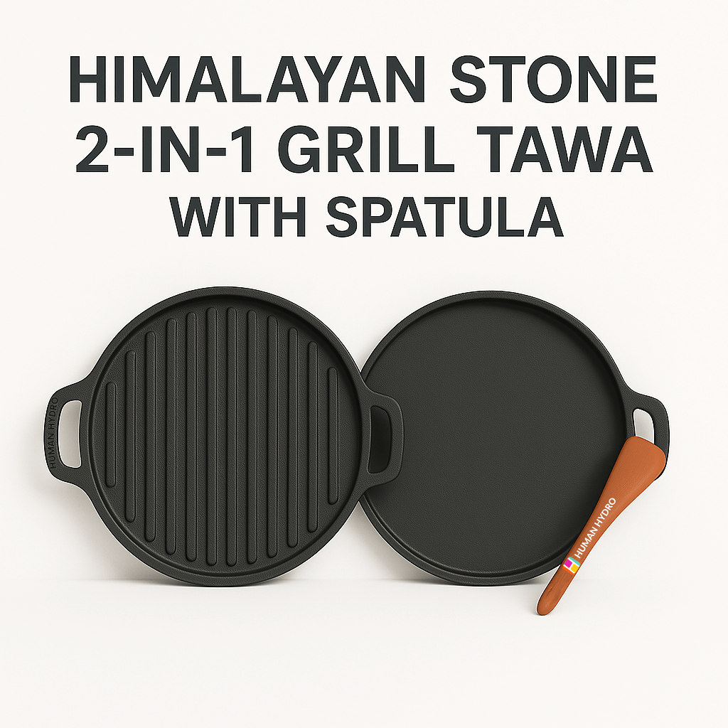 2IN1 Grill Tawa with Spatula text