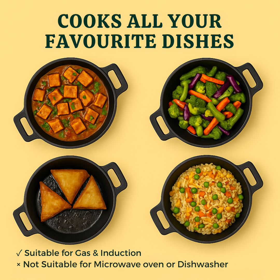 himalayan stone kadai dishes