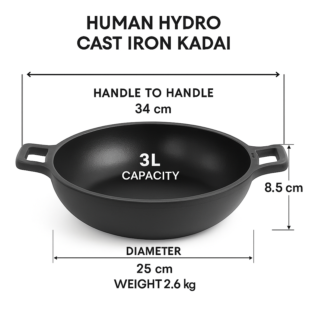 kadai 25cm size