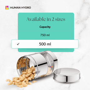 500 ml SS container size