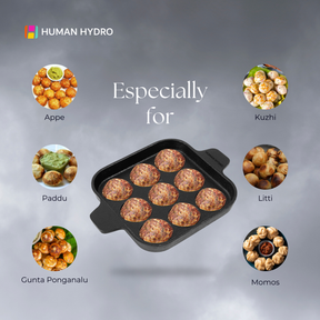 9 pit paniyaram pan dishes