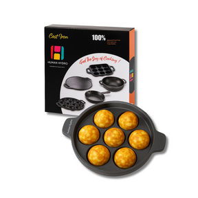 7 pit paniyaram pan with box